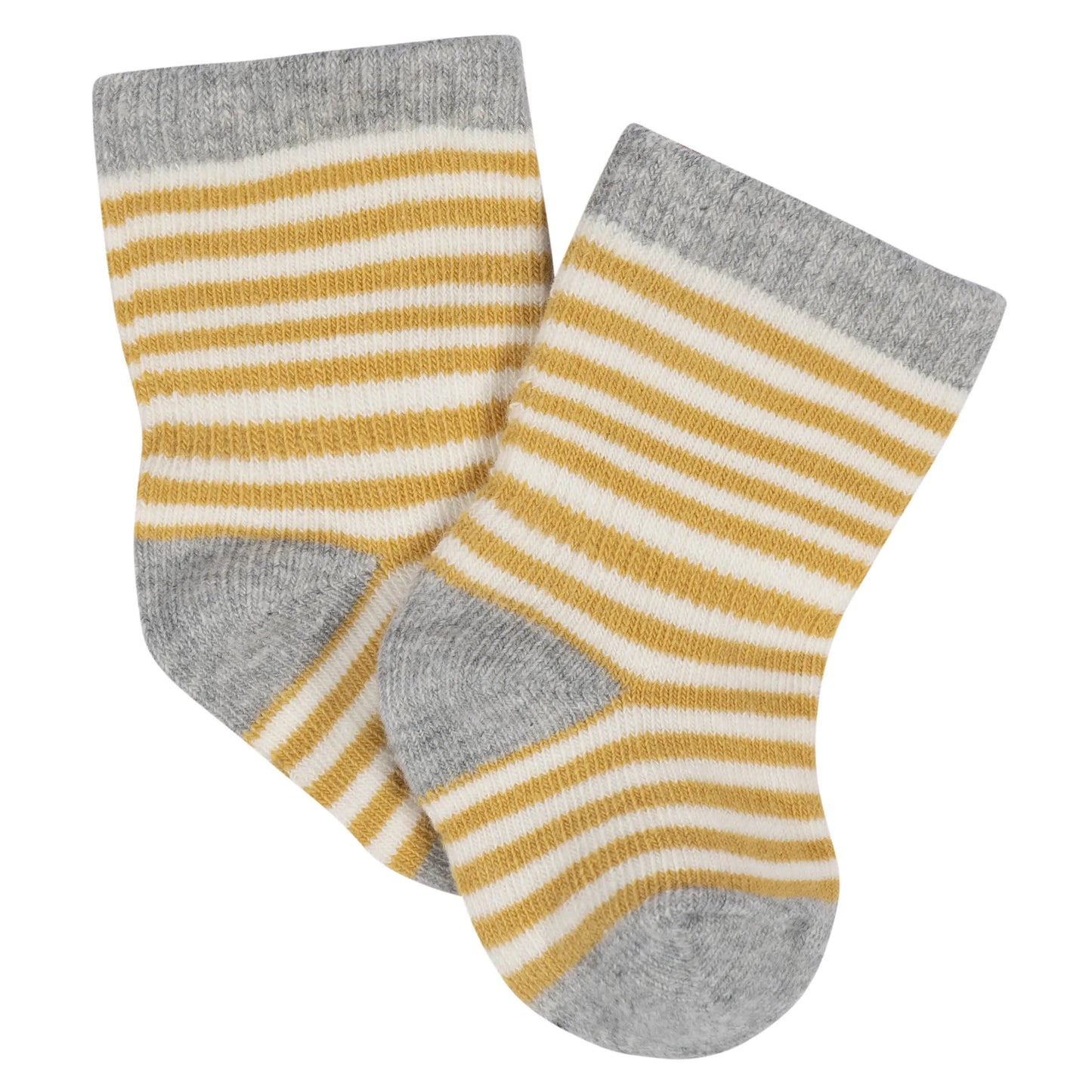 8-Pack Baby Neutral Southwest Jersey Wiggle Proof Socks