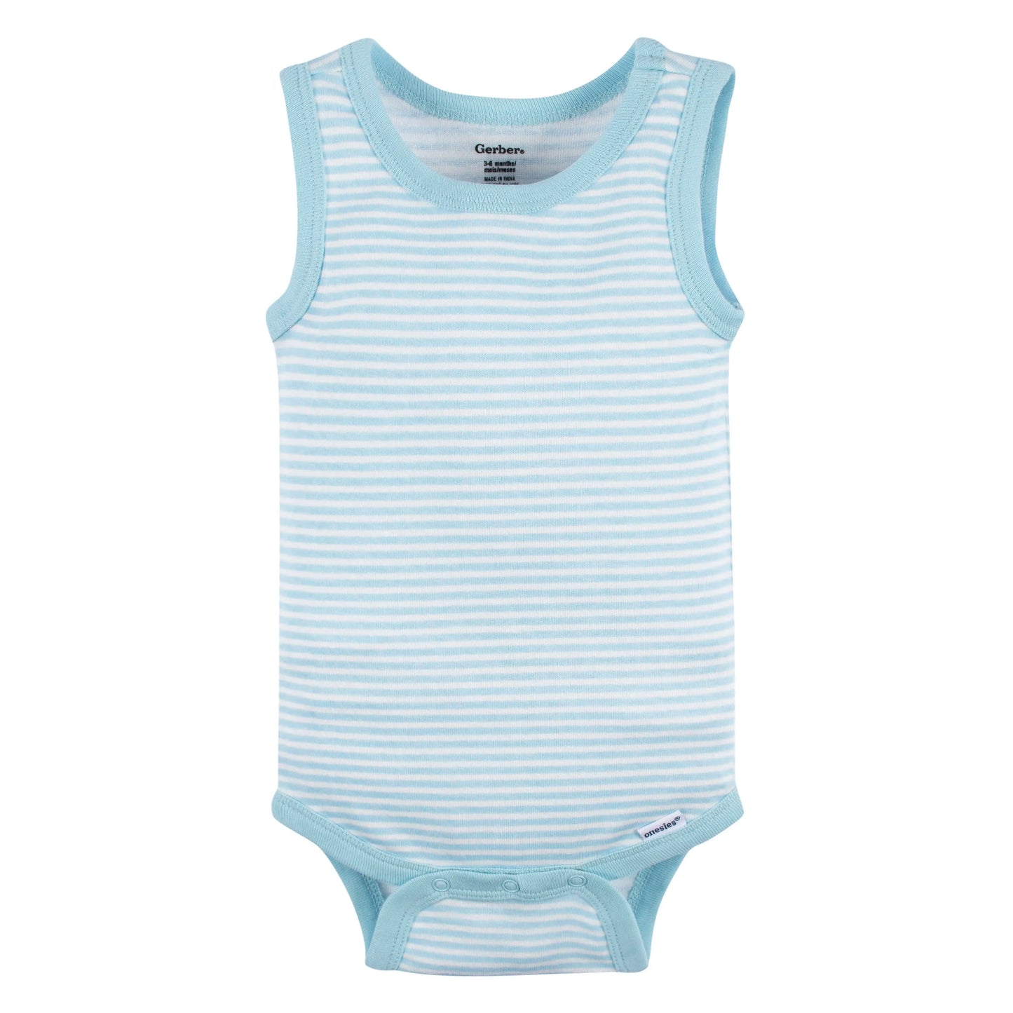 4-Pack Baby Boys Surf Beach Sleeveless Onesies Bodysuits
