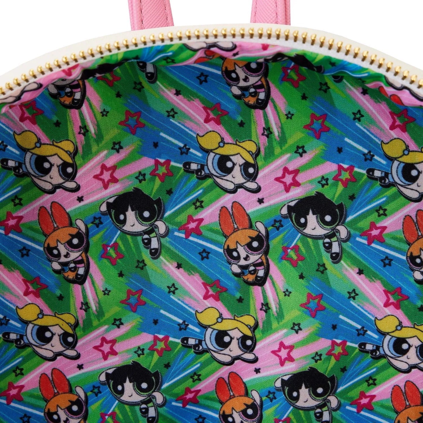 PowerPuff Girls Loungefly Triple Pocket Mini Backpack