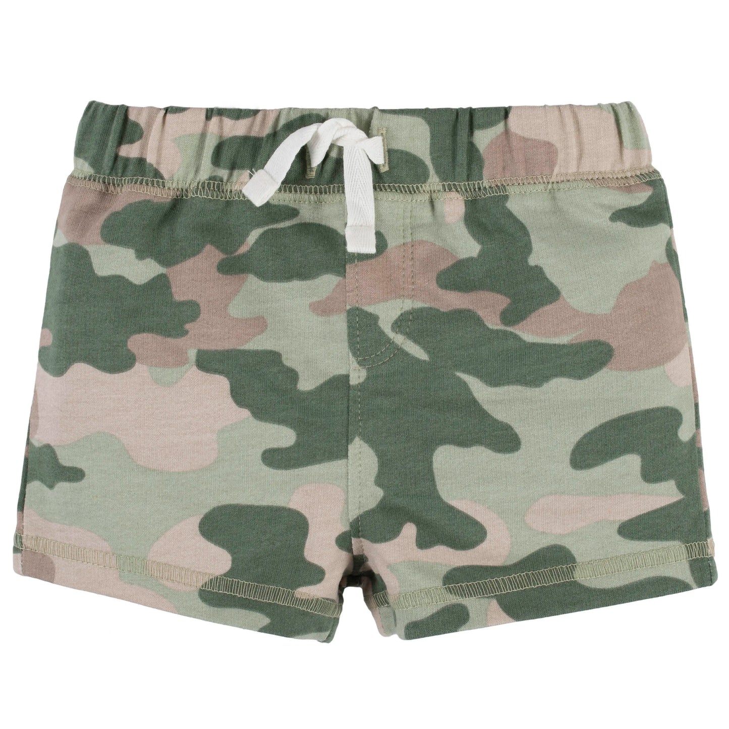 4-Piece Baby Boys Camping Fun Onesies Bodysuit, Tee, Shorts & Pant Set