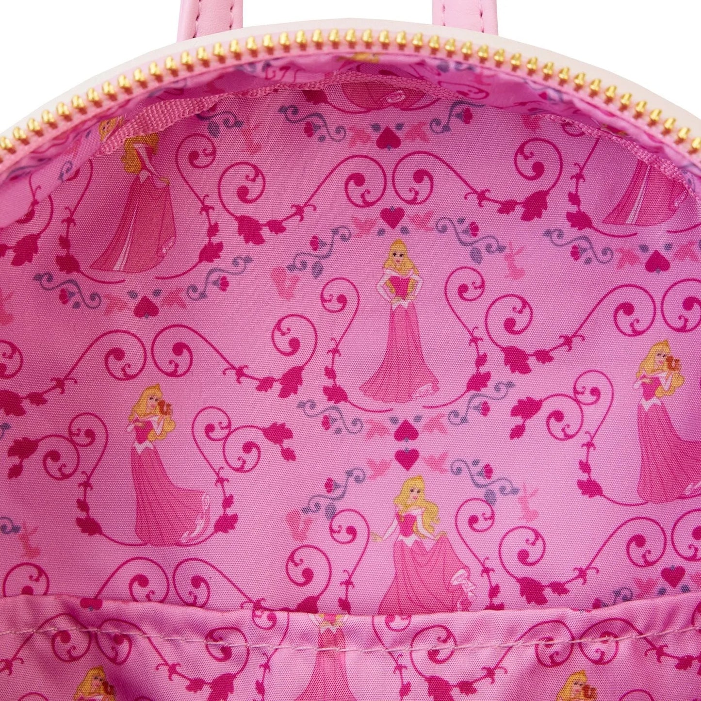 Sleeping Beauty Princess Lenticular Loungefly Mini Backpack.