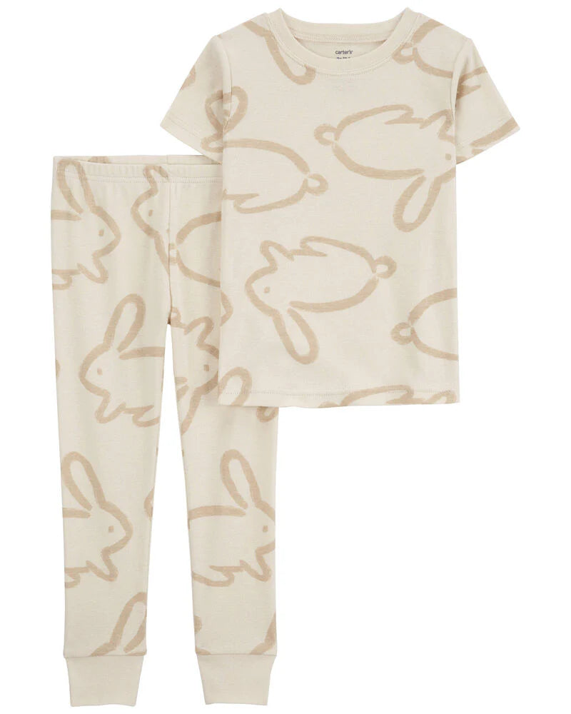 Carter's 2-Piece Bunny 100% Snug Fit Cotton Pyjamas