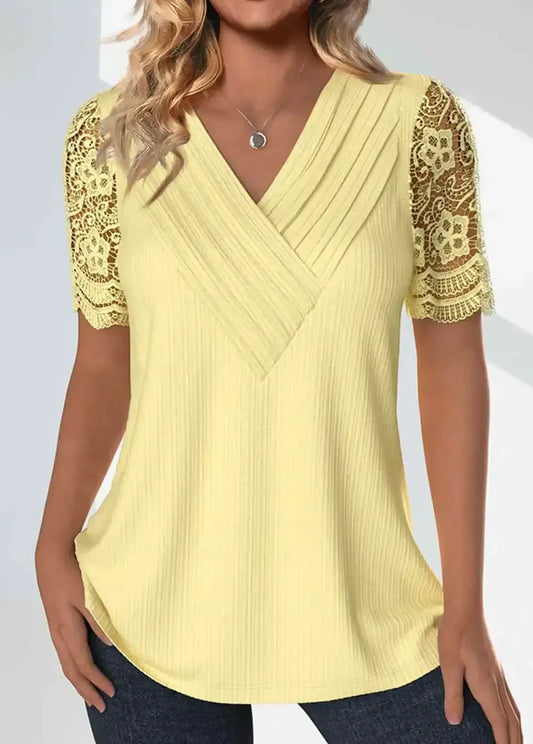 Light Yellow T Shirt