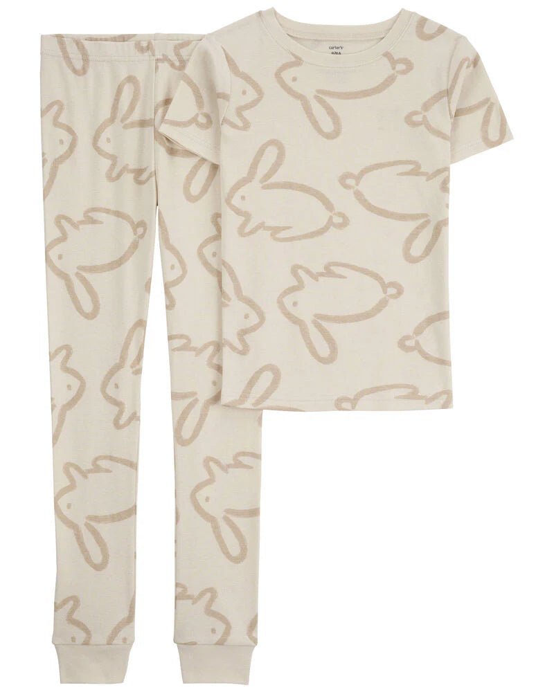 Carter's 2-Piece Bunny 100% Snug Fit Cotton Pyjamas