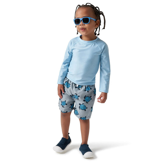 Baby & Toddler Neutral Light Blue Rashguard