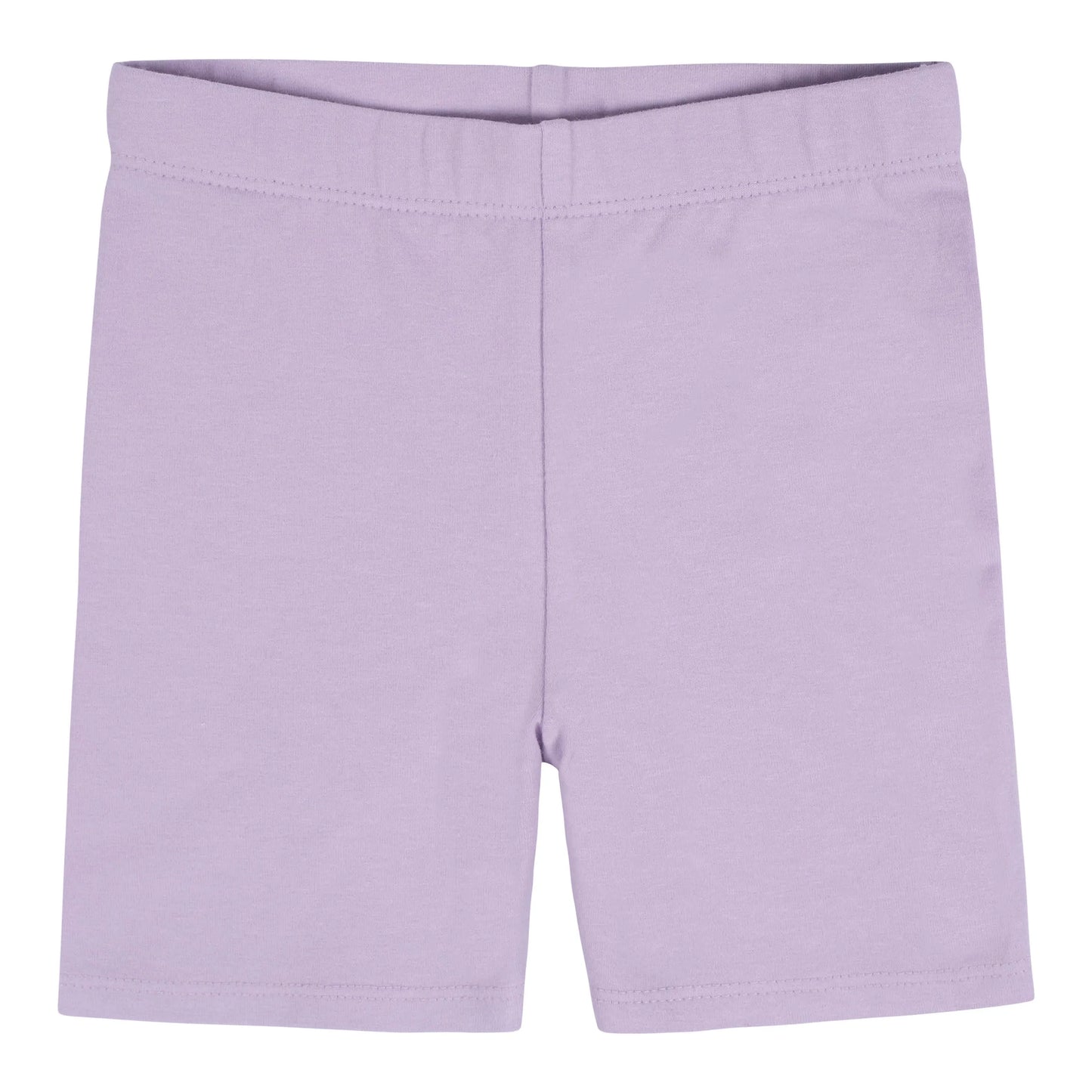 2-Pack Infant & Toddler Girls Pink & Purple Pull-On Bike Shorts