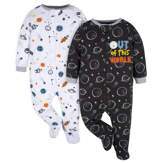 2-Pack Baby Boys Space Explorer Sleep 'N Plays
