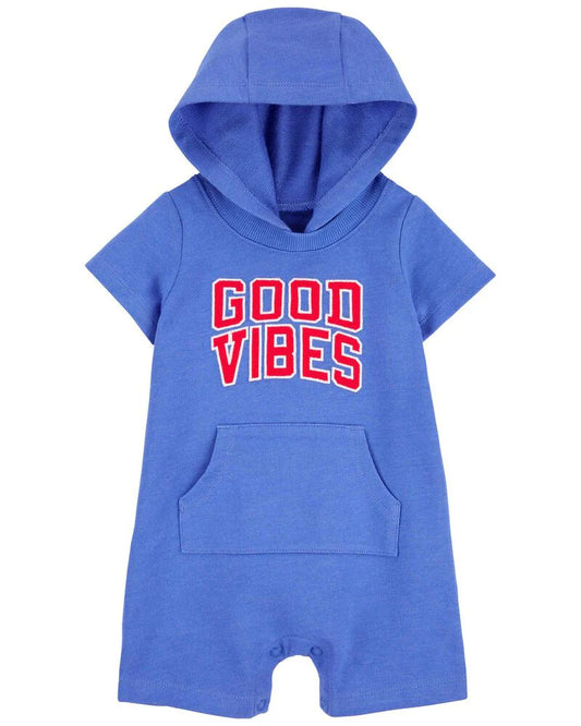 Carter's Good Vibes Hooded Romper