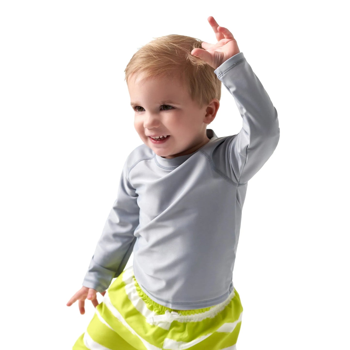 Baby & Toddler Neutral Grey Rashguard
