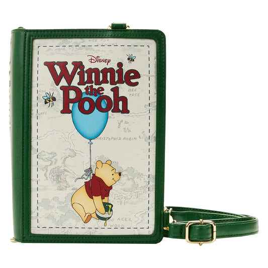 Winnie the Pooh Classic Book Cover Convertible Crossbody Bag