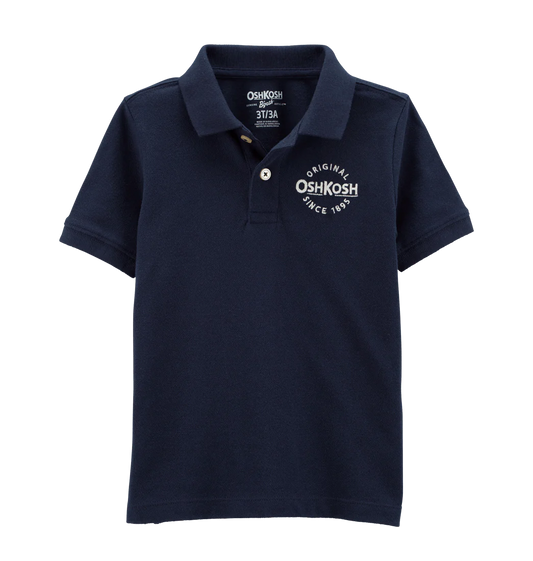 Oshkosh Cotton Polo Shirt with Logo