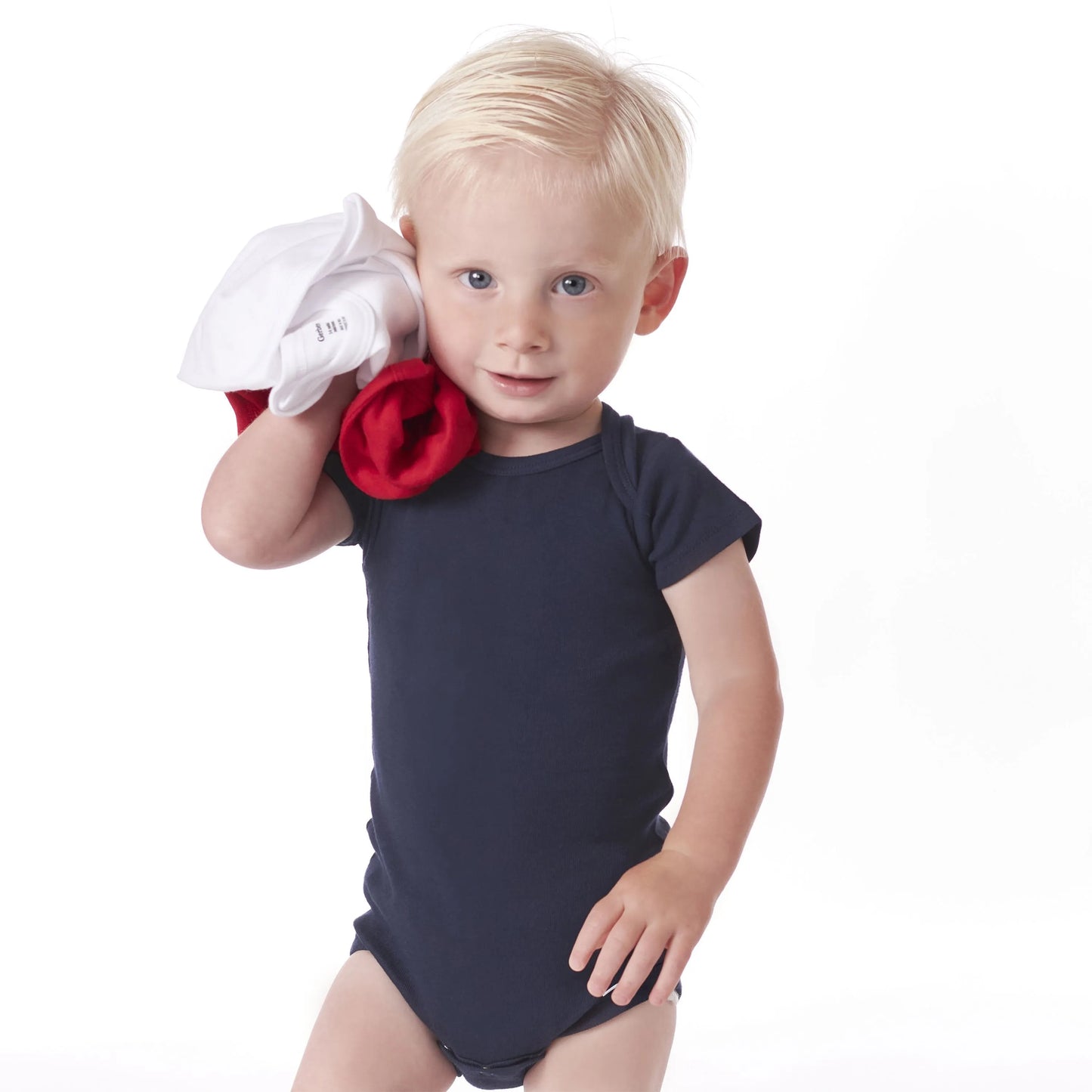 5-Pack Baby Navy Onesies Bodysuits