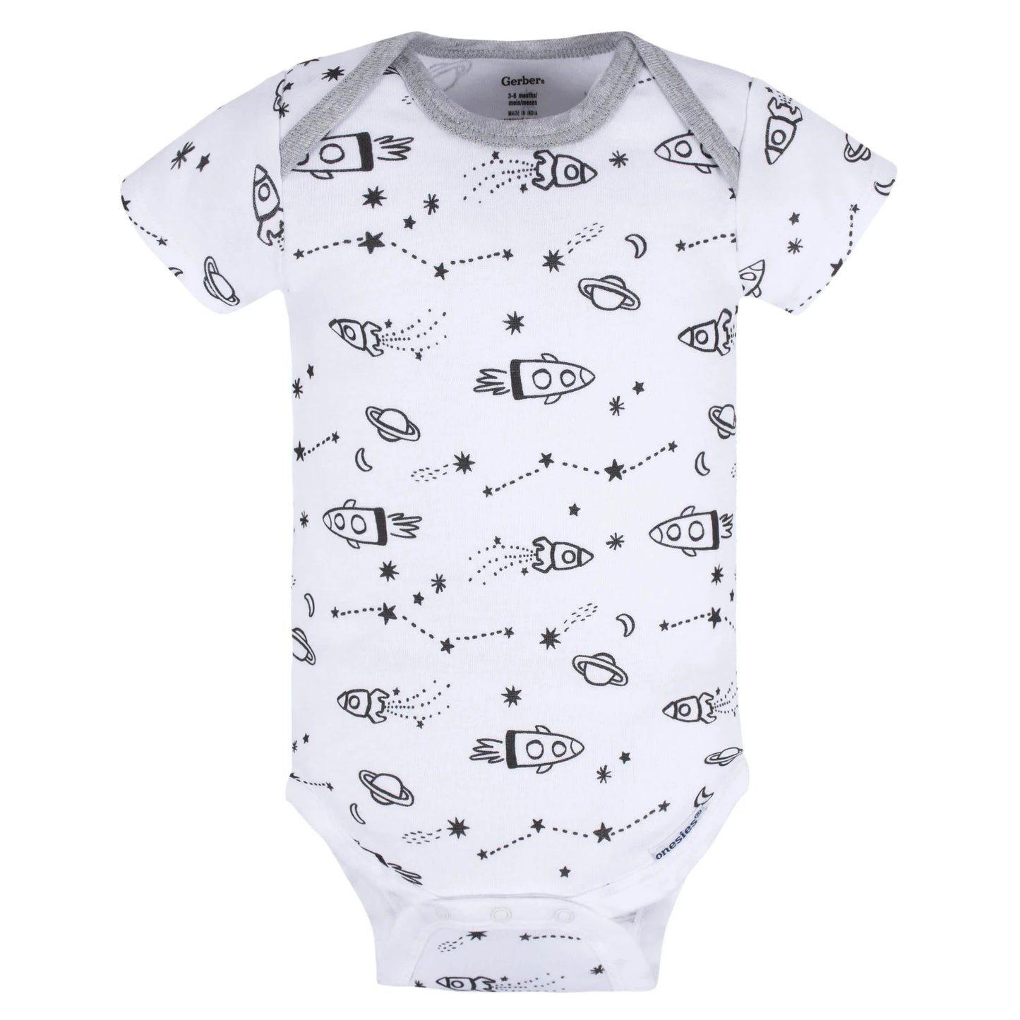 5-Pack Baby Boys Space Explorer Onesies Bodysuits