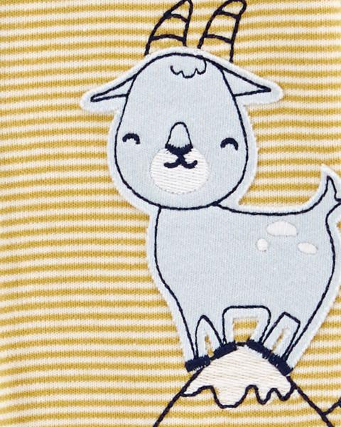 Carter's Baby Goat Snap-Up Cotton Sleep & Play
