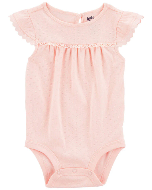 Oshkosh Cotton Pointelle Bodysuit