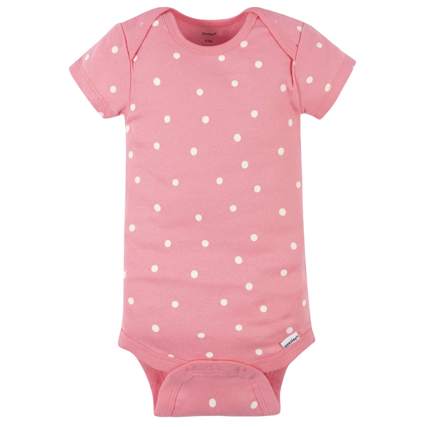 4-Pack Baby Girls Princess Short Sleeve Onesies Bodysuits