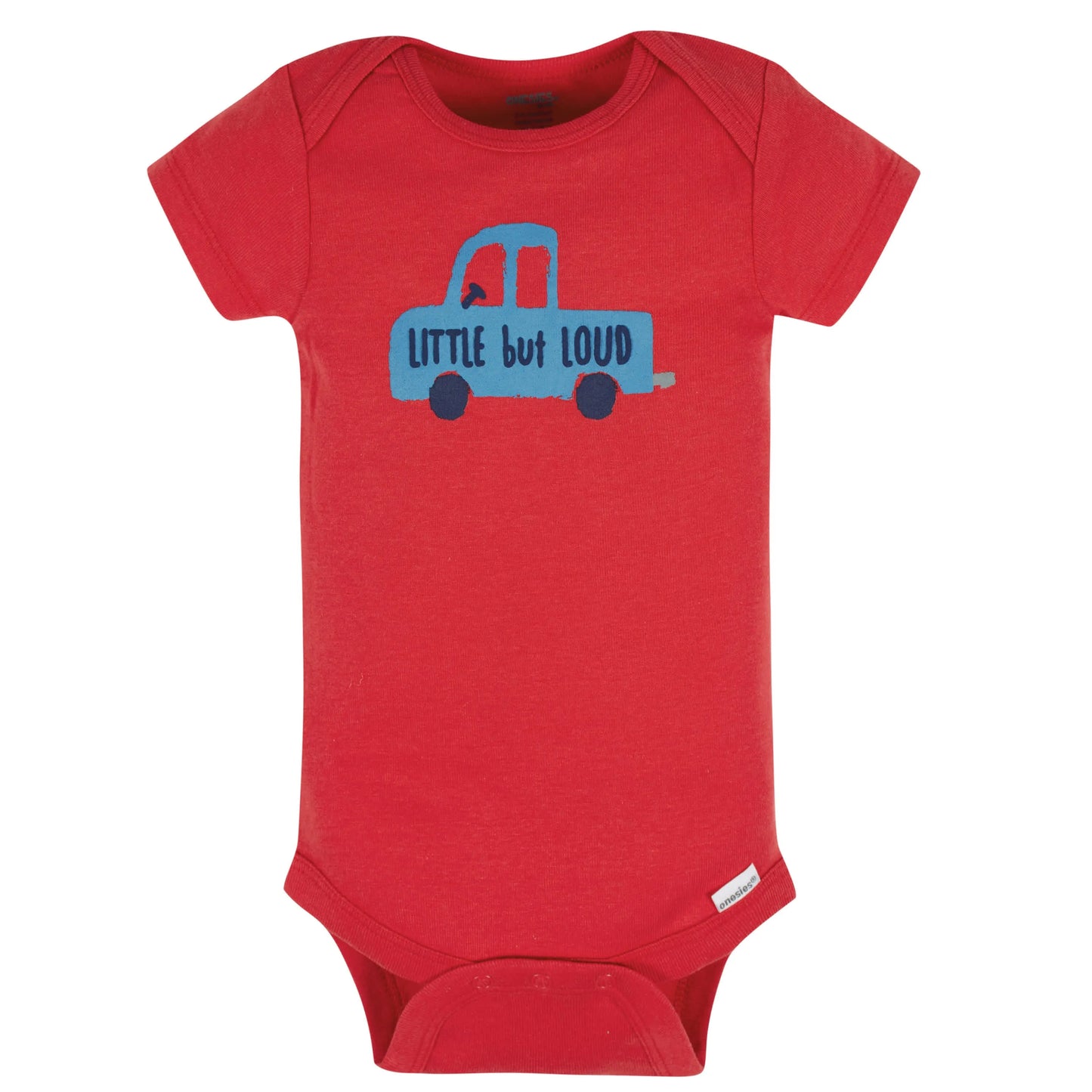 8-Pack Baby Boys Construction Zone Short Sleeve Onesies Bodysuits