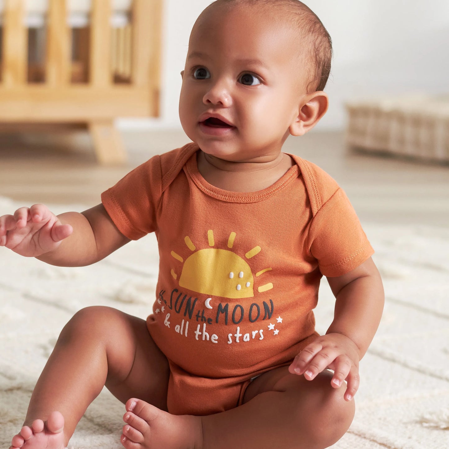 8-Pack Baby Neutral Southwest Onesies Bodysuits