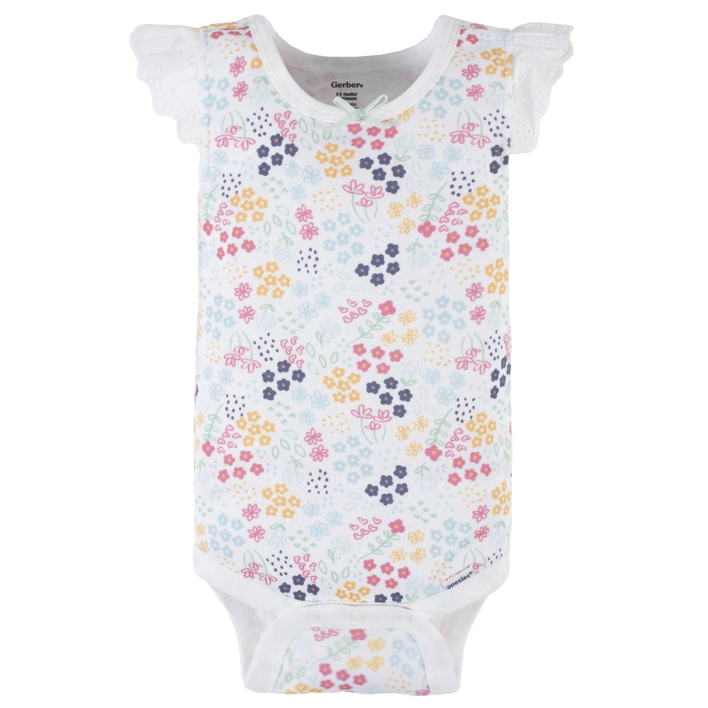 4-Pack Baby Girls Unicorn Tank Onesies Bodysuits