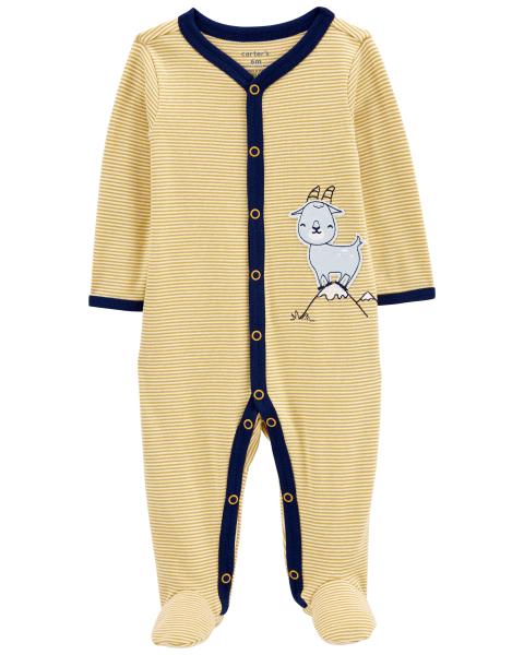 Carter's Baby Goat Snap-Up Cotton Sleep & Play