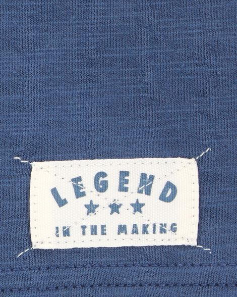 Baby All-Star Pull-On Cotton Shorts - Blue