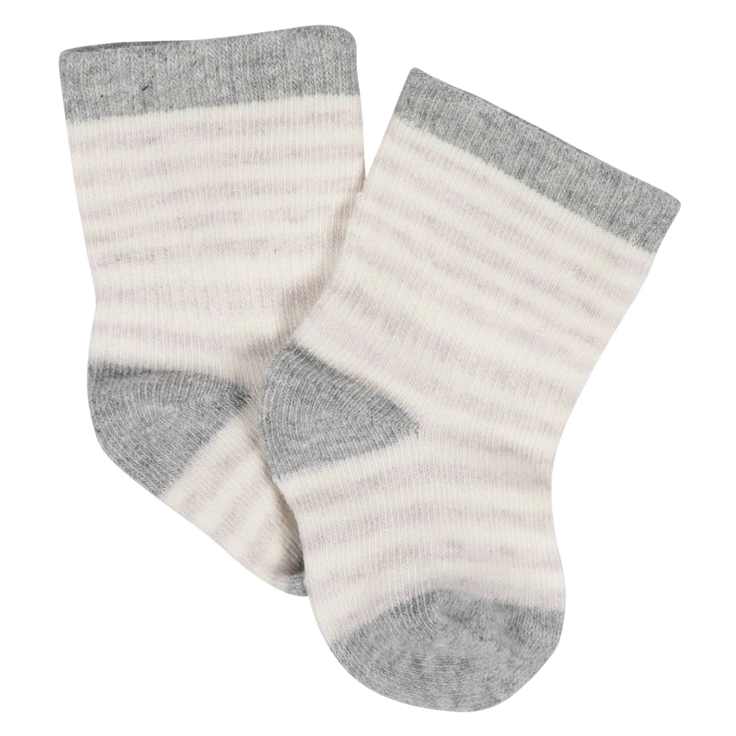 8-Pack Baby Neutral Southwest Jersey Wiggle Proof Socks