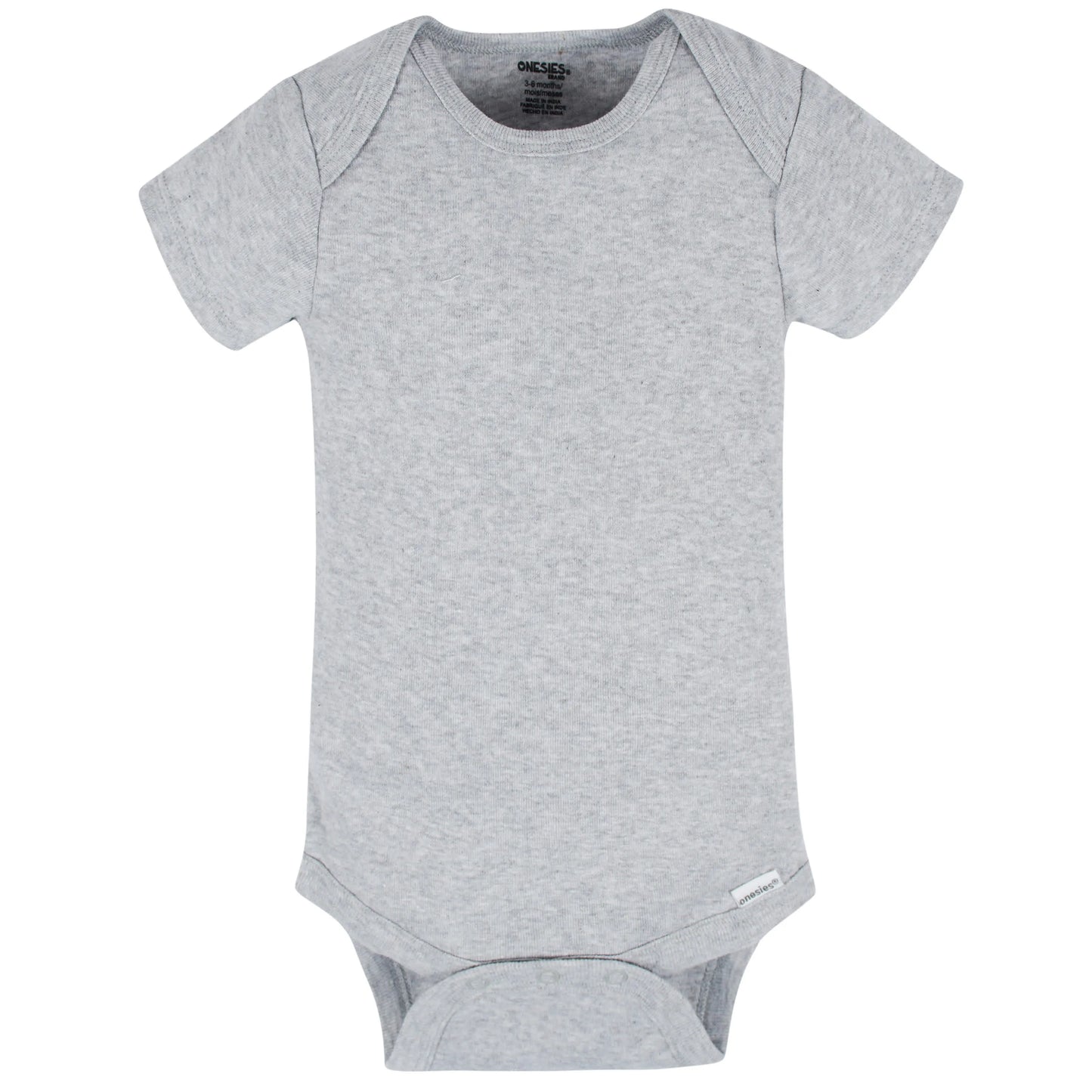 8-Pack Baby Neutral Neutrals Short Sleeve Onesies Bodysuits