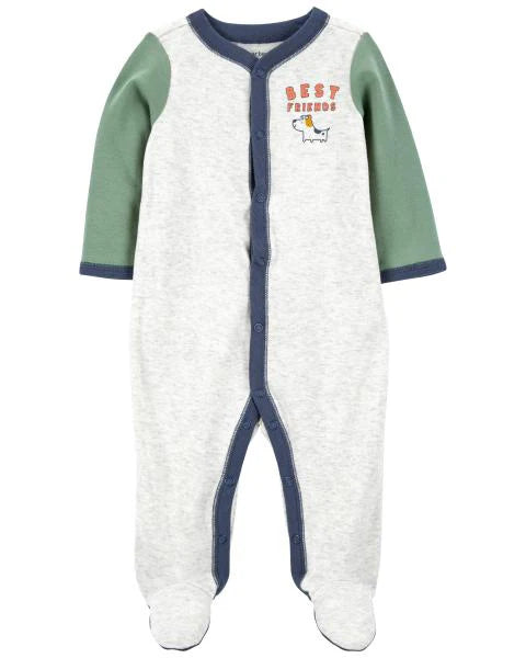 Carter's Dog Best Friend Snap-Up Cotton Sleep & Play