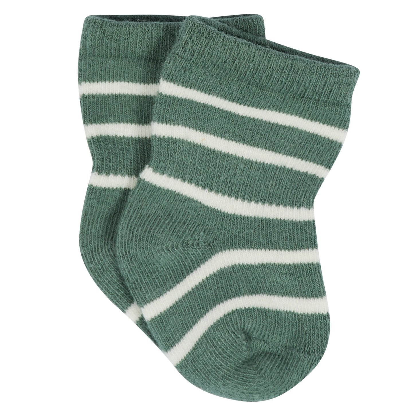 12-Pack Baby & Toddler Boys Unbearably Cute Jersey Crew Wiggle Proof Socks