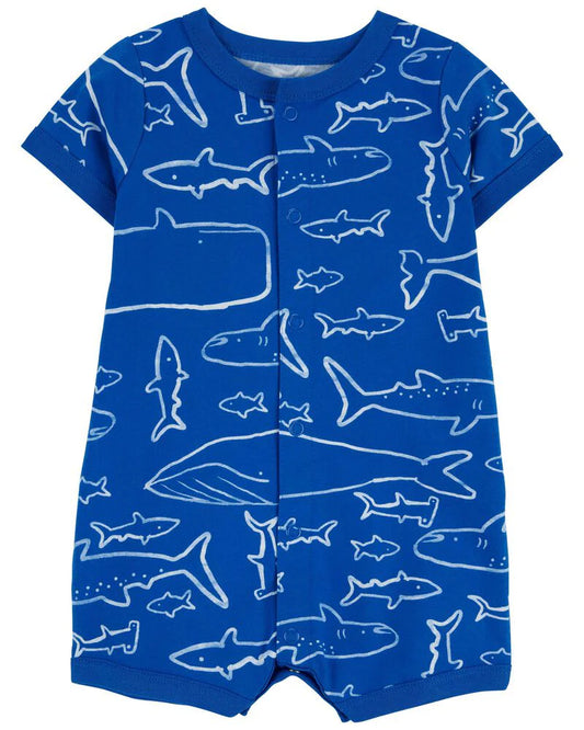 Carter's Whale Snap-Up Romper