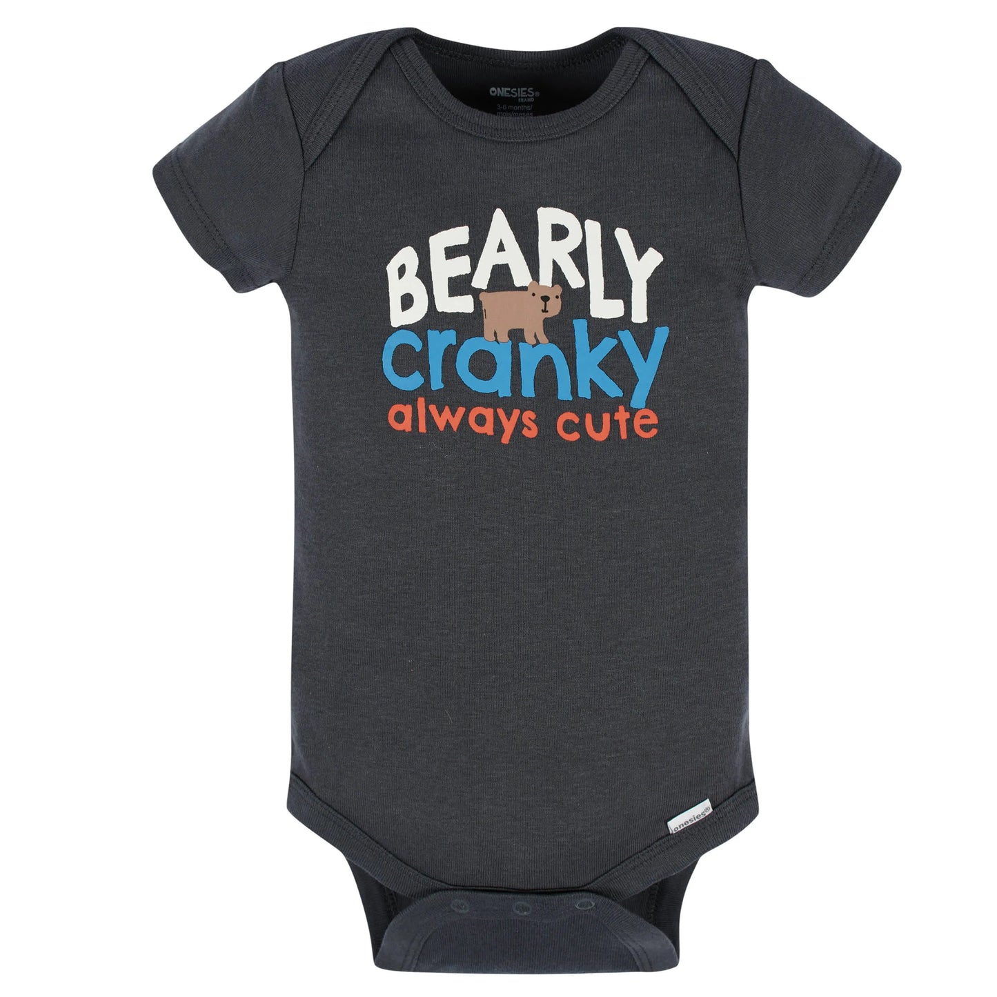 8-Pack Baby Boys Unbearably Cute Short Sleeve Onesies Bodysuits