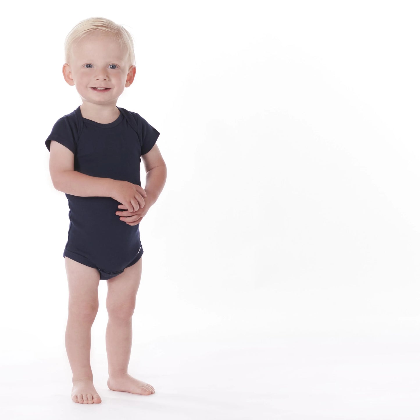 5-Pack Baby Navy Onesies Bodysuits