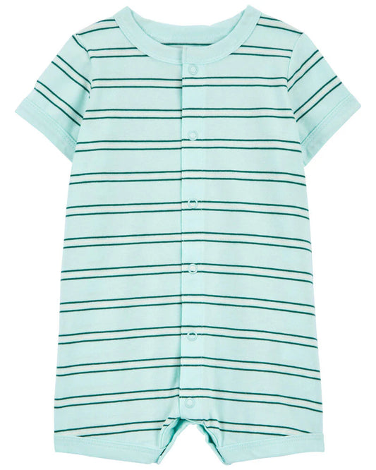 Carter's Baby Striped Snap-Up Romper