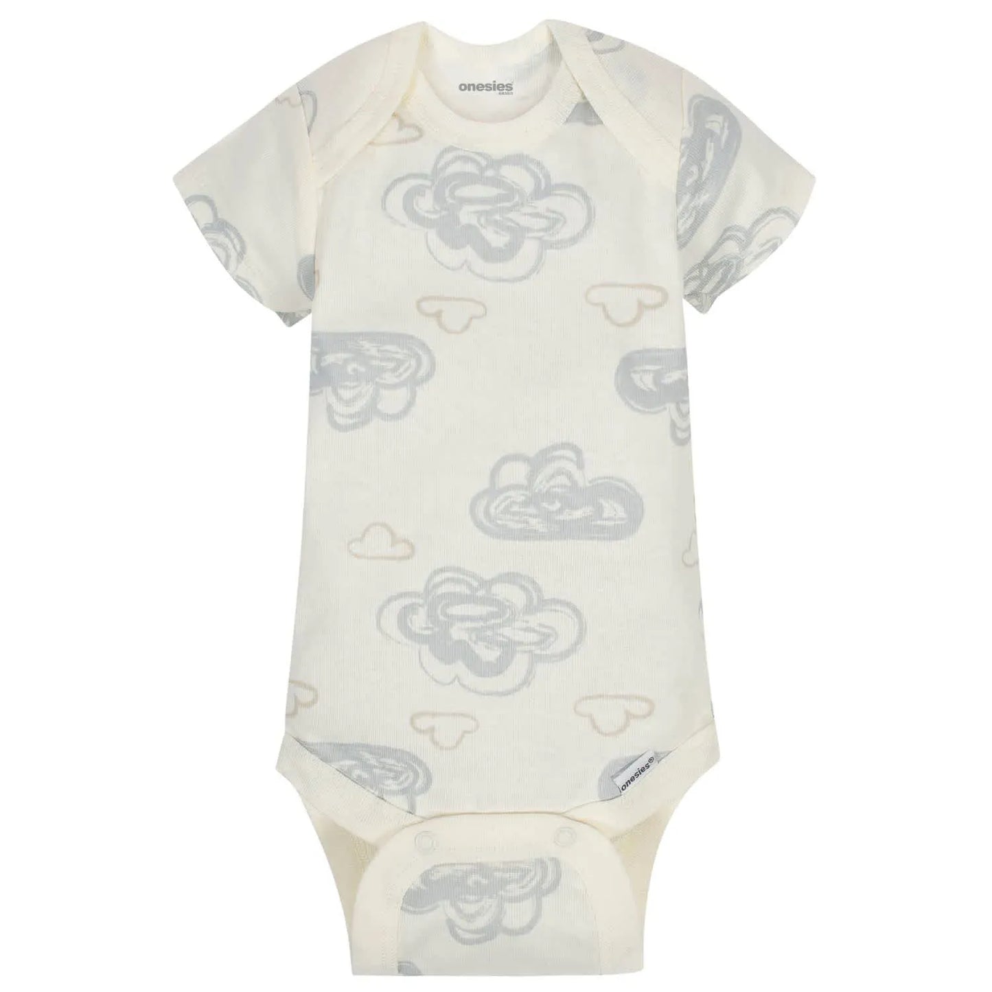 8-Pack Baby Neutral Words Onesies Brand Bodysuits