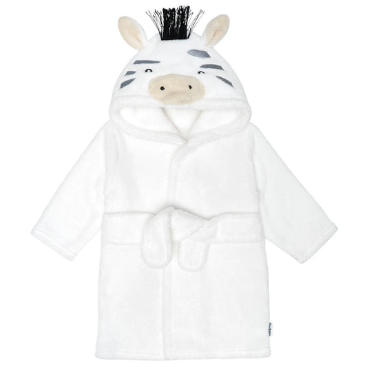 Baby Neutral Zebra Robe