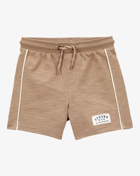 Baby Legend Pull-On Cotton Shorts - Brown