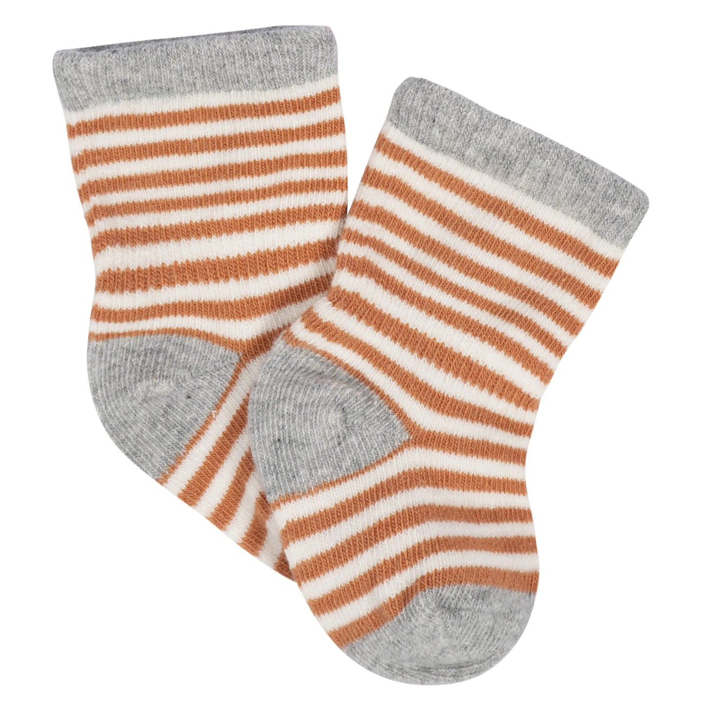8-Pack Baby Neutral Southwest Jersey Wiggle Proof Socks