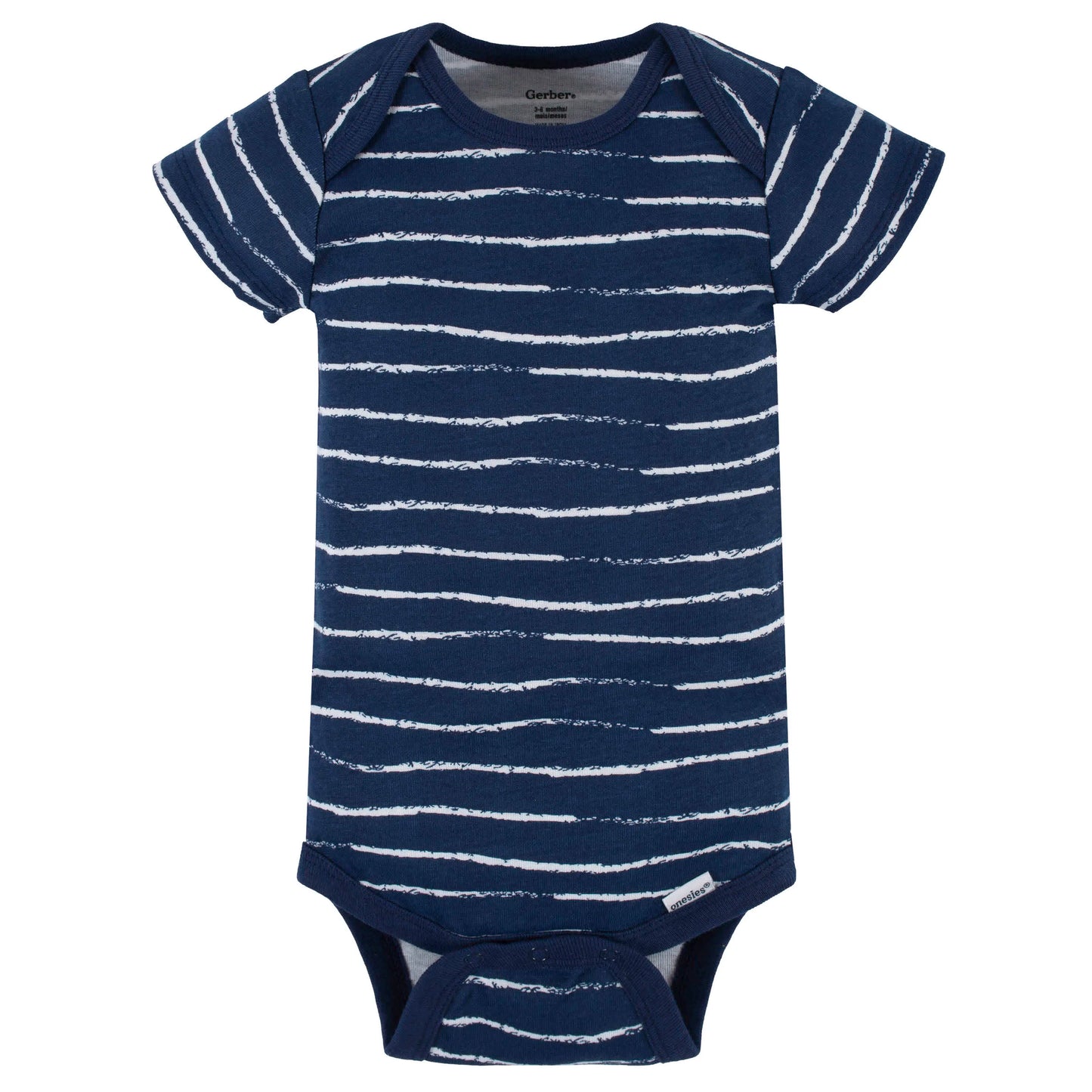 4-Pack Baby Boys Sea Friends Short Sleeve Onesies Bodysuits