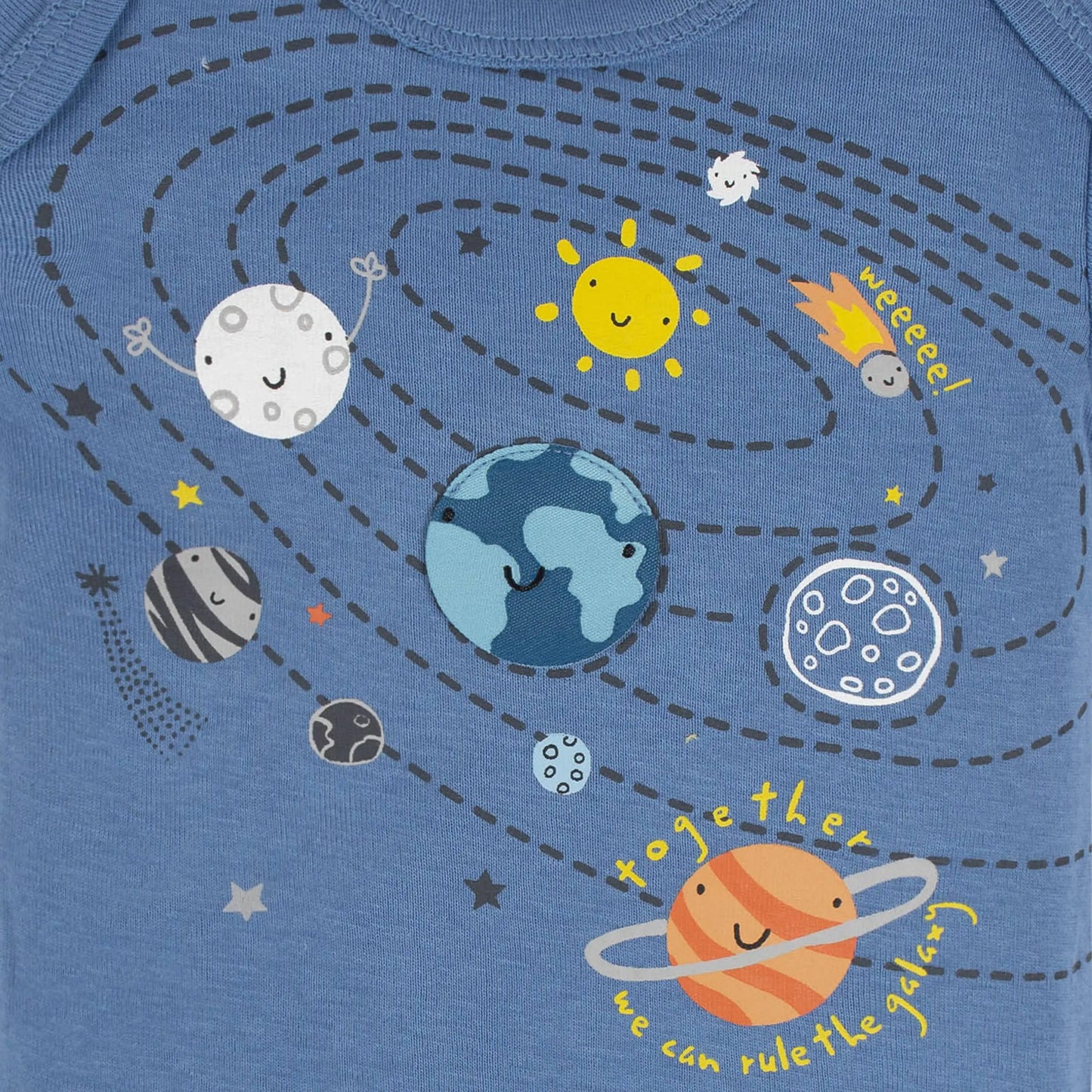 5-Pack Baby Boys Space Explorer Onesies Bodysuits