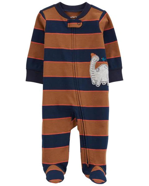 Carter's Baby Dinosaur 2-Way Zip Cotton Sleep & Play