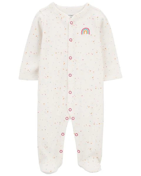 Carter's Rainbow Snap-Up Thermal Sleep and Play