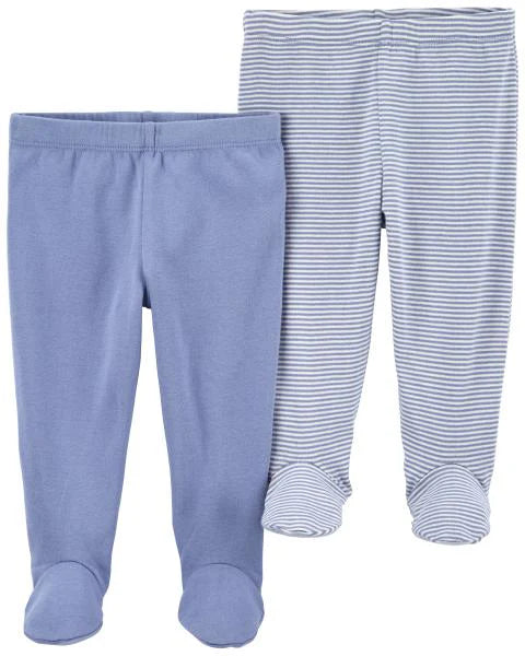 Carter's 2-Pack Baby Footed Pants