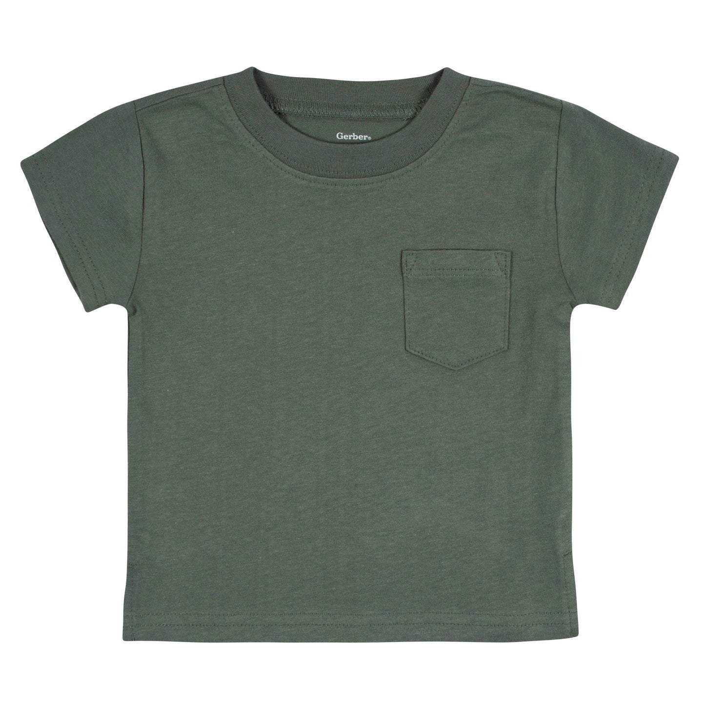 3-Pack Baby & Toddler Boys Color Me Camo Short Sleeve Pocket Tees