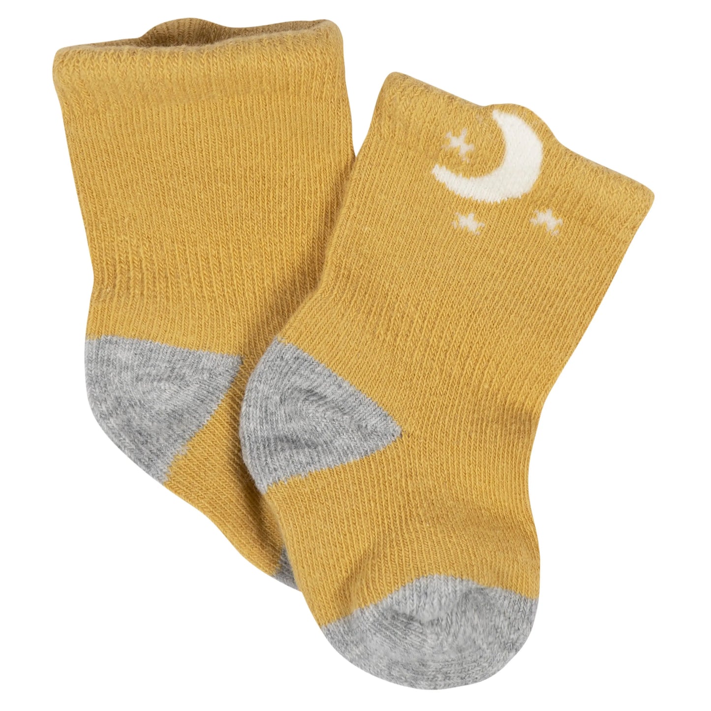 8-Pack Baby Neutral Southwest Jersey Wiggle Proof Socks