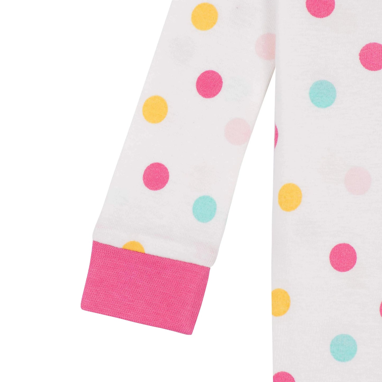 2-Pack Baby & Toddler Girls Cats Snug Fit Footed Cotton Pajamas