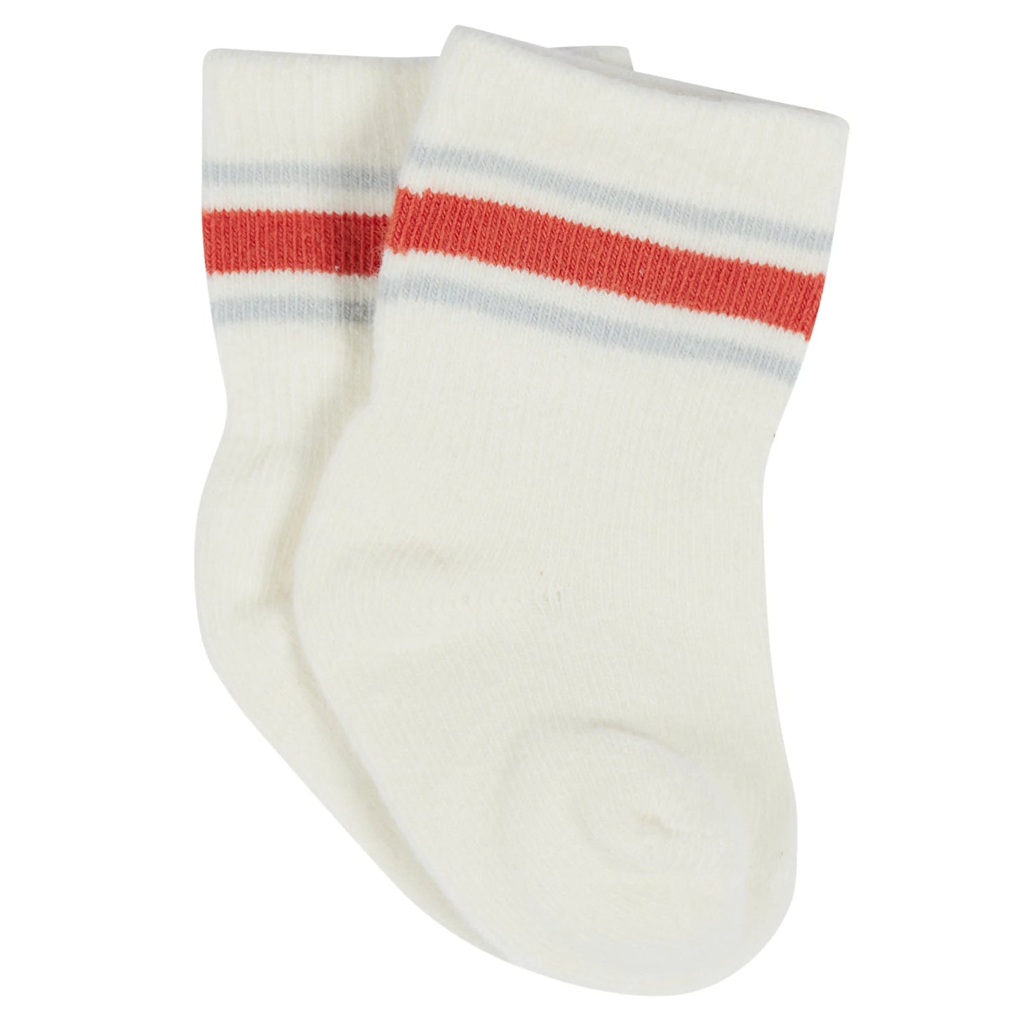 12-Pack Baby & Toddler Boys Unbearably Cute Jersey Crew Wiggle Proof Socks